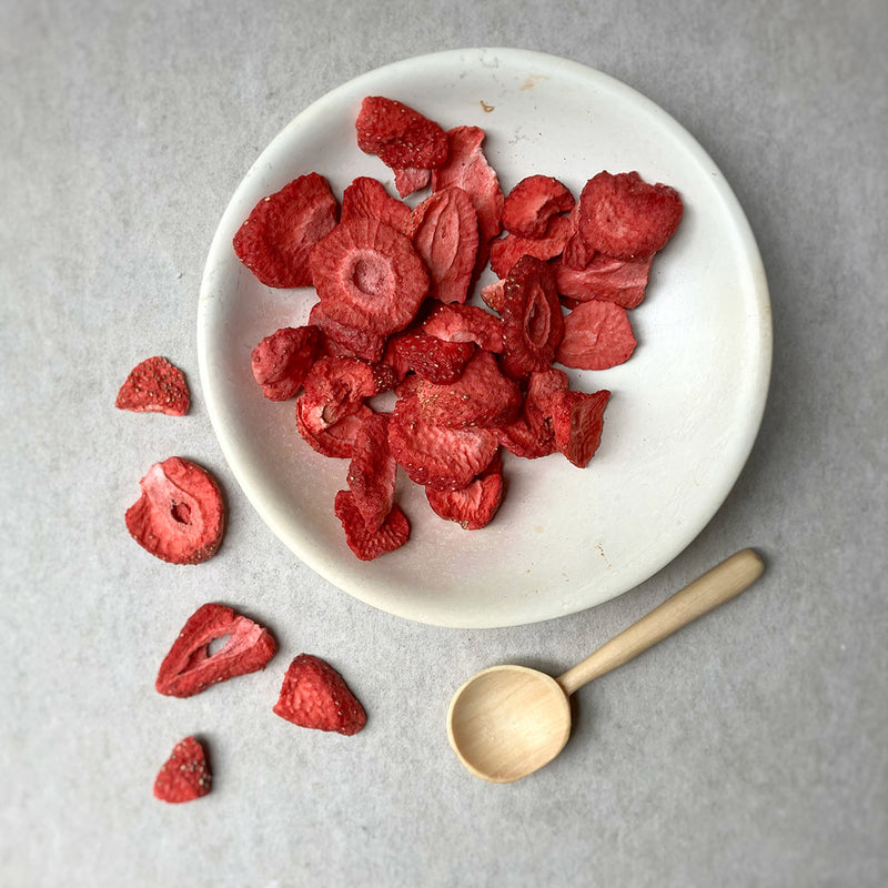 Freeze Dried Sliced Strawberries