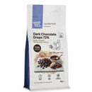 Dark Chocolate Drops 72% 3kg pouch - Whole Food Earth - new packaging