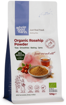 Organic Rosehip Powder 125g pouch - Whole Food Earth - new packaging