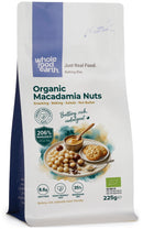 Organic Macadamia Nuts 225g