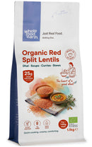 Organic Red Split Lentils 1.1kg