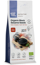 Organic Sesame Seeds Black 600g