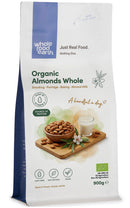 Organic Almonds Whole 900g
