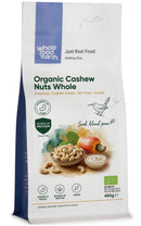 Organic Cashew Nuts Whole 450g