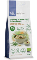 Organic Shelled Hemp Seeds 300g