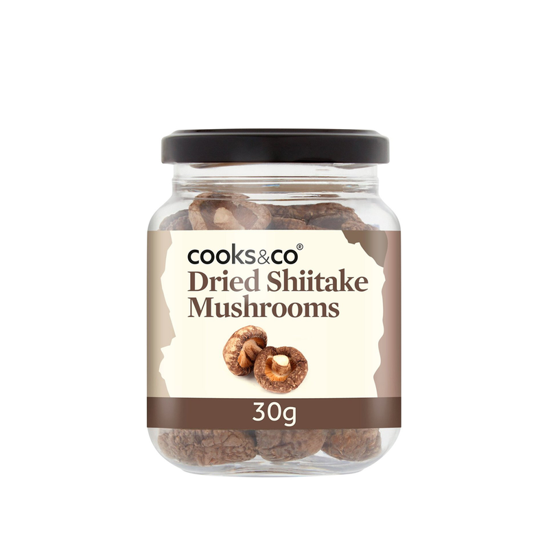 Dried Shiitake Mushrooms - Cooks & Co - 30g