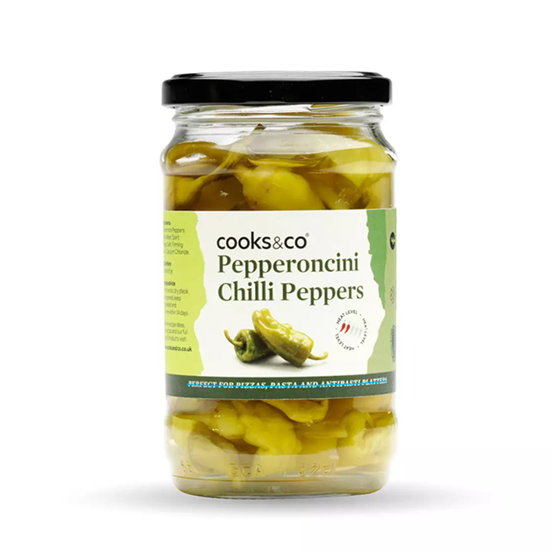 Pepperoncini Peppers - Cooks & Co - 280g