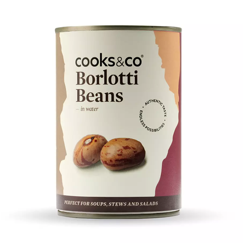 Borlotti Beans - Cooks & Co - 400g