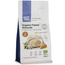 Organic Flaked Almonds Organic Flaked / 250g pouch - Whole Food Earth - new packaging