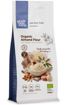 Organic Almond Flour 250g pouch - Whole Food Earth - new packaging