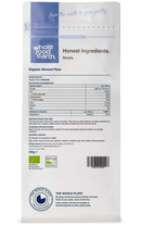 Organic Almond Flour 250g pouch - back of pack - new packaging