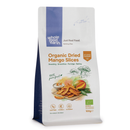 Organic Dried Mango Slices 100g pouch - Whole Food Earth - new packaging