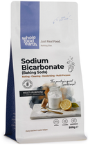 Sodium Bicarbonate 500g pouch - Whole Food Earth - new packaging