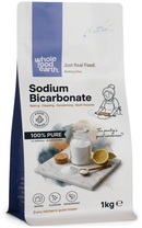 Sodium Bicarbonate (Baking Soda) 1kg pouch - Whole Food Earth - new packaging