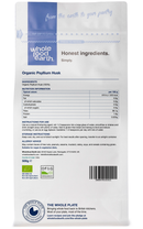 Organic Psyllium Husk 500g pouch - back of pack - new packaging