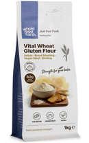 Vital Wheat Gluten Flour - Serious Grains 1kg pouch - Whole Food Earth - new packaging