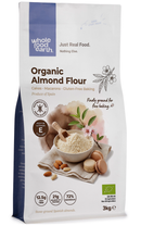 Organic Almond Flour 3kg pouch - Whole Food Earth - new packaging