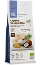 Organic Coconut Flour 500g pouch - Whole Food Earth - new packaging