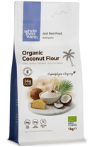 Organic Coconut Flour 1kg pouch - Whole Food Earth - new packaging