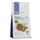 Organic Hemp Seeds 250g pouch - Whole Food Earth - new packaging