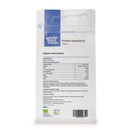 Organic Hemp Seeds 250g pouch - back of pack - new packaging