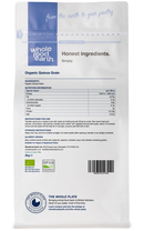 Organic Quinoa Grain 2kg pouch - back of pack - new packaging