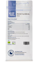 Organic Haricot Beans 1kg pouch - back of pack - new packaging