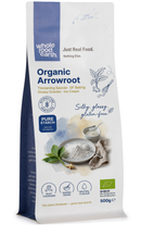Organic Arrowroot 500g pouch - Whole Food Earth - new packaging