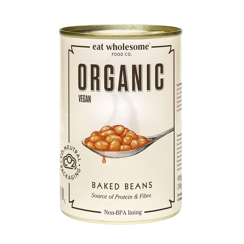 Organic Baked Beans - Eat Wholesome - 400g
