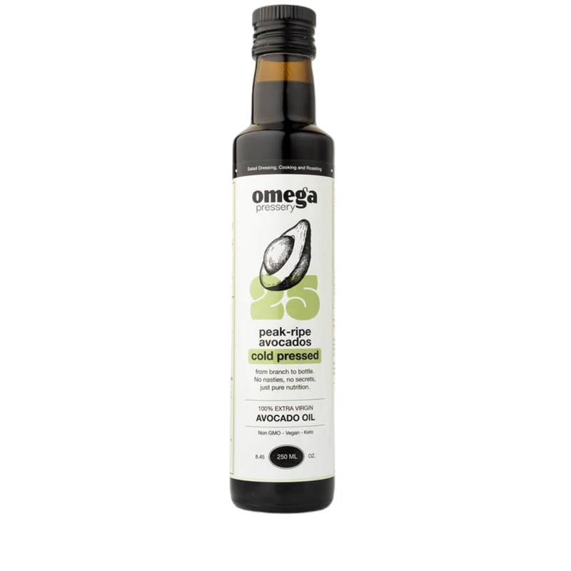 Extra Virgin Avocado Oil - Omega Pressery - 250ml