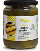 Organic Raw Gherkins in Brine - Morgiel - 500g