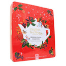 Premium Holiday Collection Red Gift Tin - English Tea Shop - 72 Bags