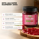Keto Jam Super Raspberry - BeKeto - 200g
