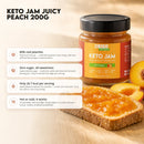 Keto Jam Juicy Peach - BeKeto - 200g