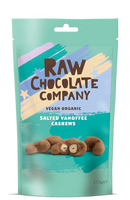 Organic Salted Vanoffee Cashews - 100g - Raw Chocolate Company