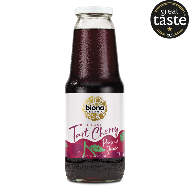Organic Tart Cherry Juice Pure - NFC - 1L - Biona