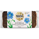 Organic Rye Bread - Omega Golden Linseed - 500g - Biona