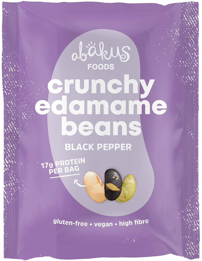 Black Pepper Edamame Beans - Abakus - 45g