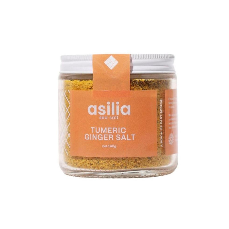 Turmeric Ginger Salt - The Earthy Blend - Asilia Salt - 140g