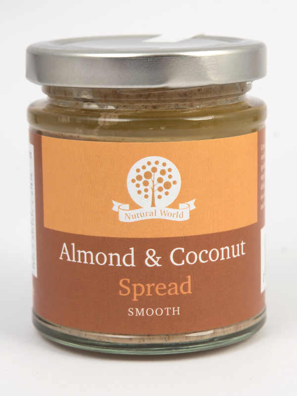 Smooth Almond & Coconut Spread - Nutural World - 170g