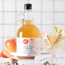 Natural Apple Cider Vinegar With "Mother" 1X1L | Raw | Unpasteurised | Unfiltered | GMO Free