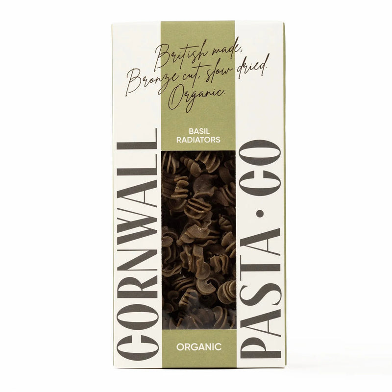 Organic Basil Radiators - Cornwall Pasta Co - 350g