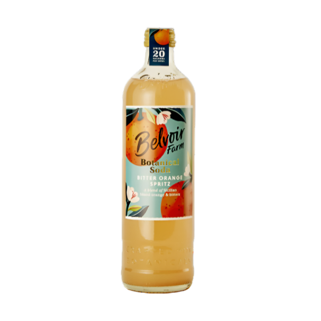 Bitter Orange Spritz Botanical Soda - Belvoir Farm - 500ml