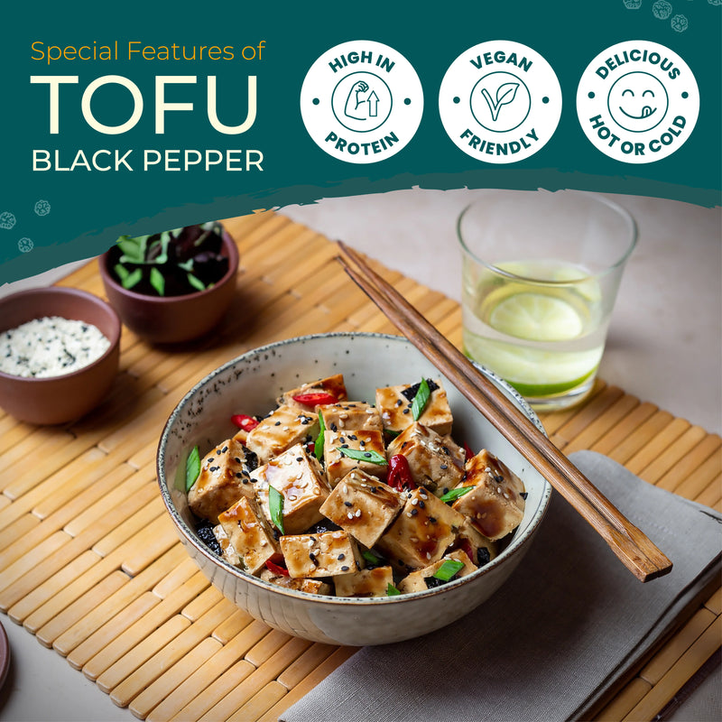 Black Pepper Tofu - ITZ NOT Just TOFU - 280g