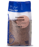 Brown Linseed/Flaxseed - Stock & Prep - 1.5kg