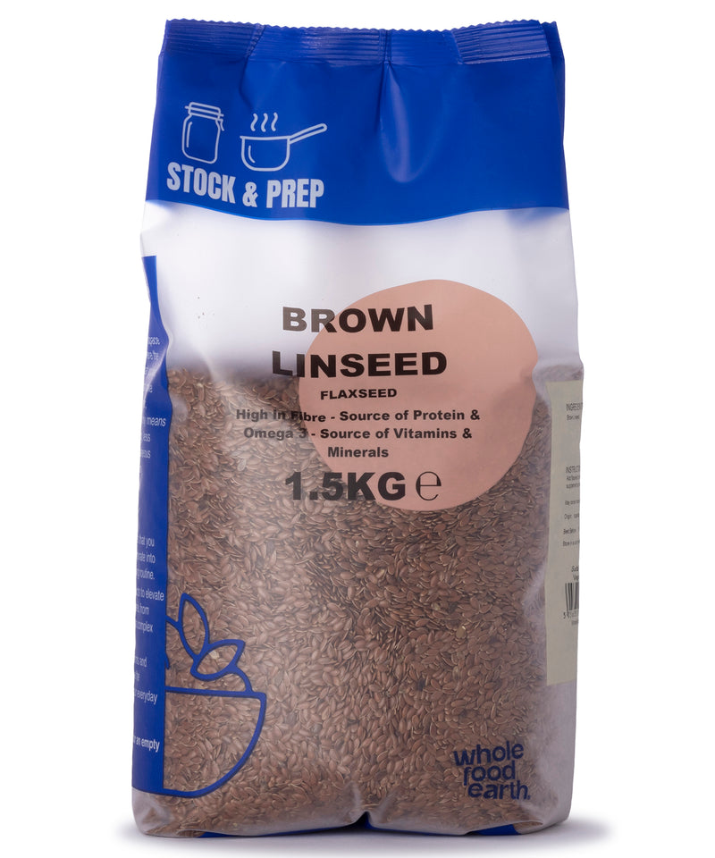 Brown Linseed/Flaxseed - Stock & Prep - 1.5kg