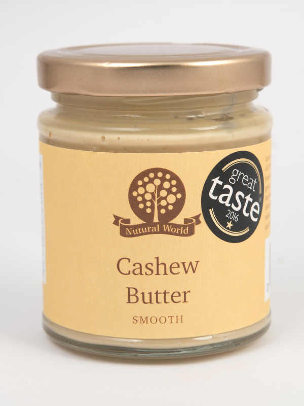 Smooth Cashew Nut Butter - Nutural World - 170g