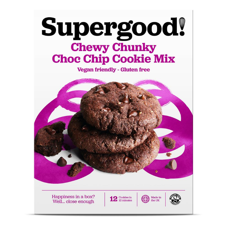 Chewy Chunk Choc Chip Cookie Mix - Supergood - 245g