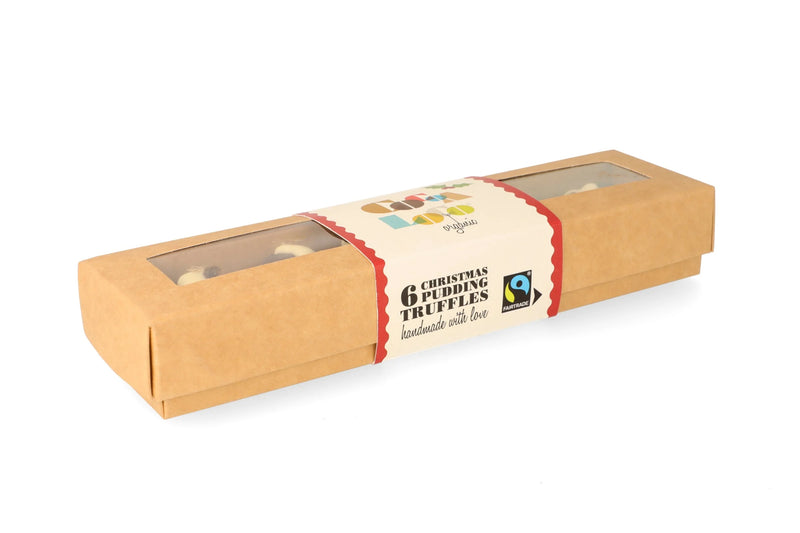 Organic Fair Trade Christmas Pudding Truffles - Cocoa Loco - 100g