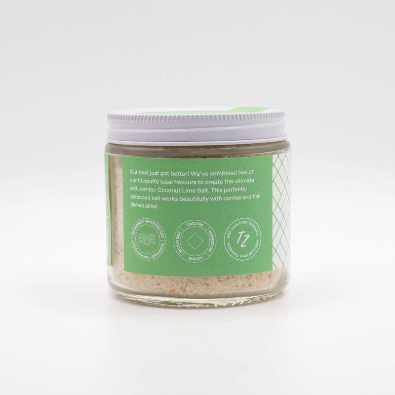 Coconut Lime Salt - The Zesty Blend - Asilia Salt - 140g